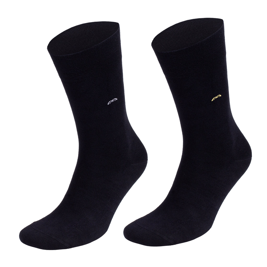 Bambooven Men’s Lightweight Black Dress and Trouser Socks "Black" – Premium Bamboo, Super Soft, Odor Free and Breathable, Crew Socks (8 Pack)-633 BAMBOOVEN