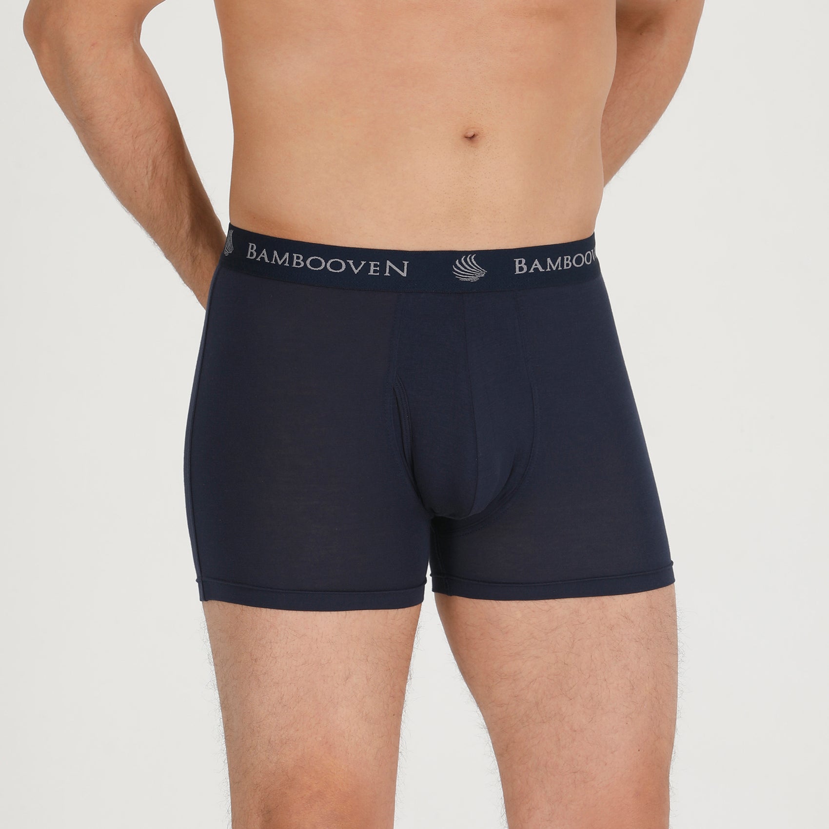 Bambooven Breathable Boxer Briefs with Fly – Sweat-Wicking (4 Pack) - Bambooven