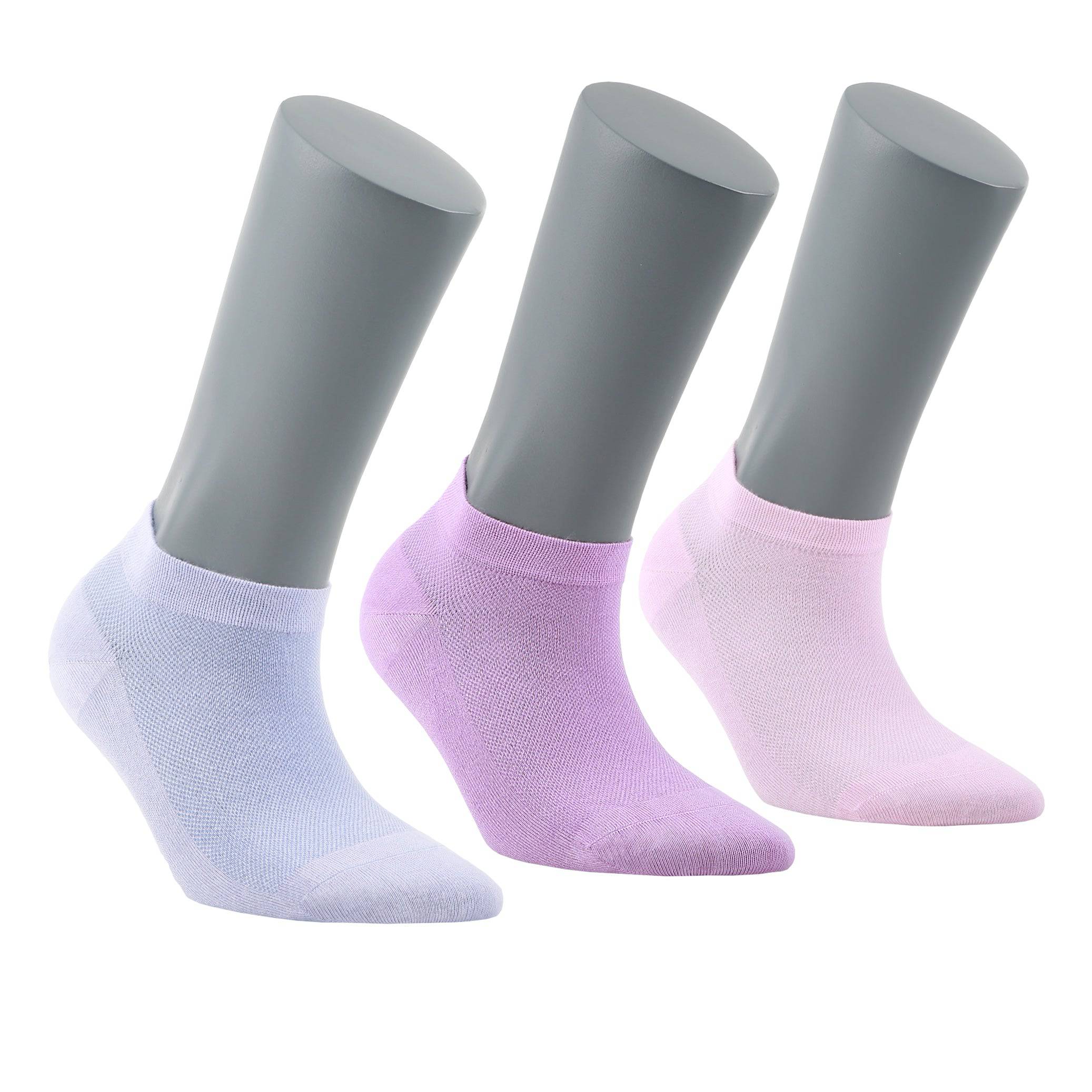 Bambooven Women’s Casual Ankle Socks – (12 Pack)-545 - Bambooven