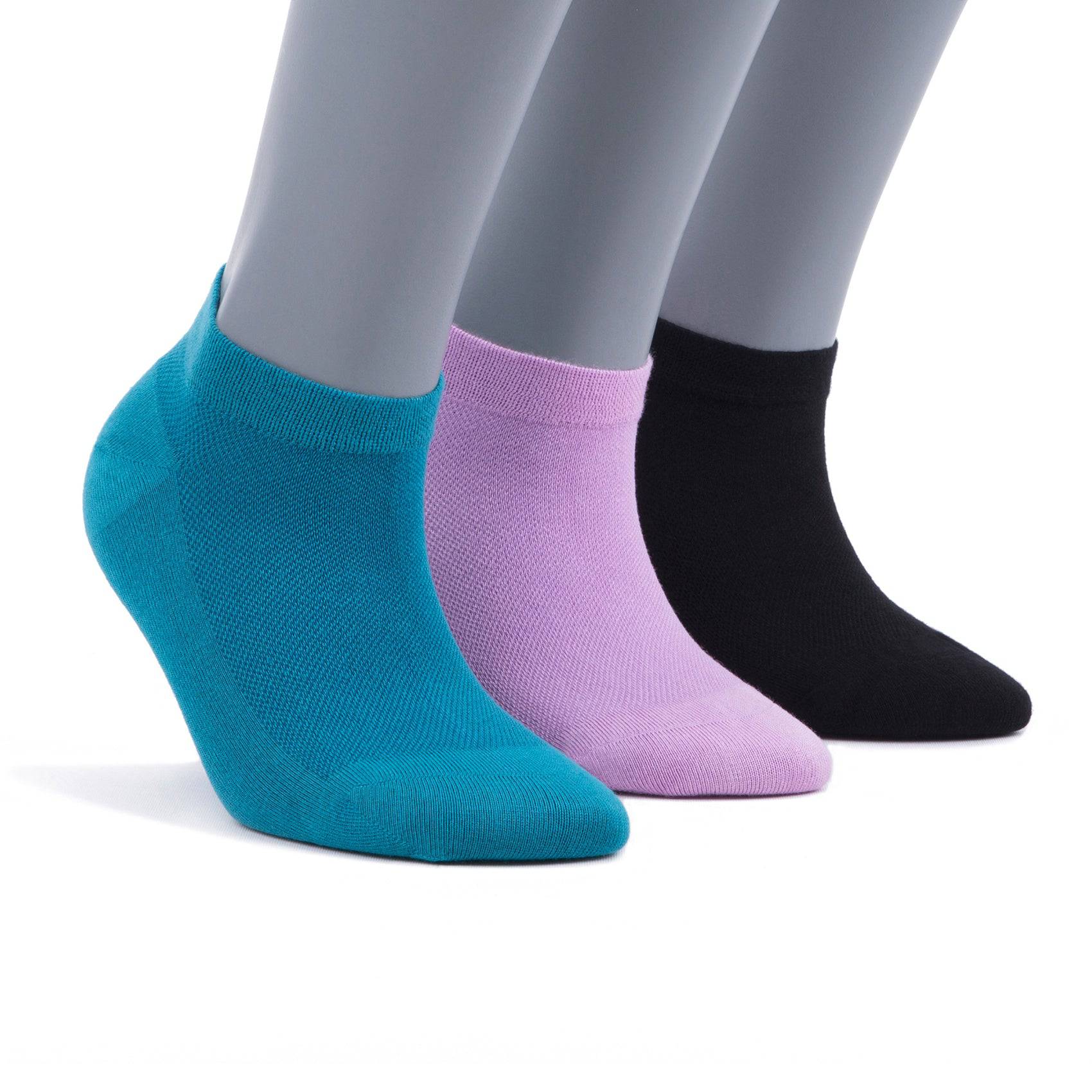 Bambooven Women’s Casual Ankle Socks – Soft & Breathable (3 Pack) - Bambooven