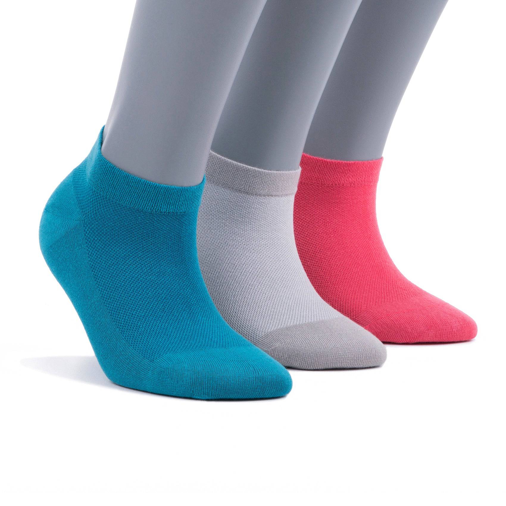 Bambooven Women’s Casual Ankle Socks – Soft & Breathable (3 Pack)