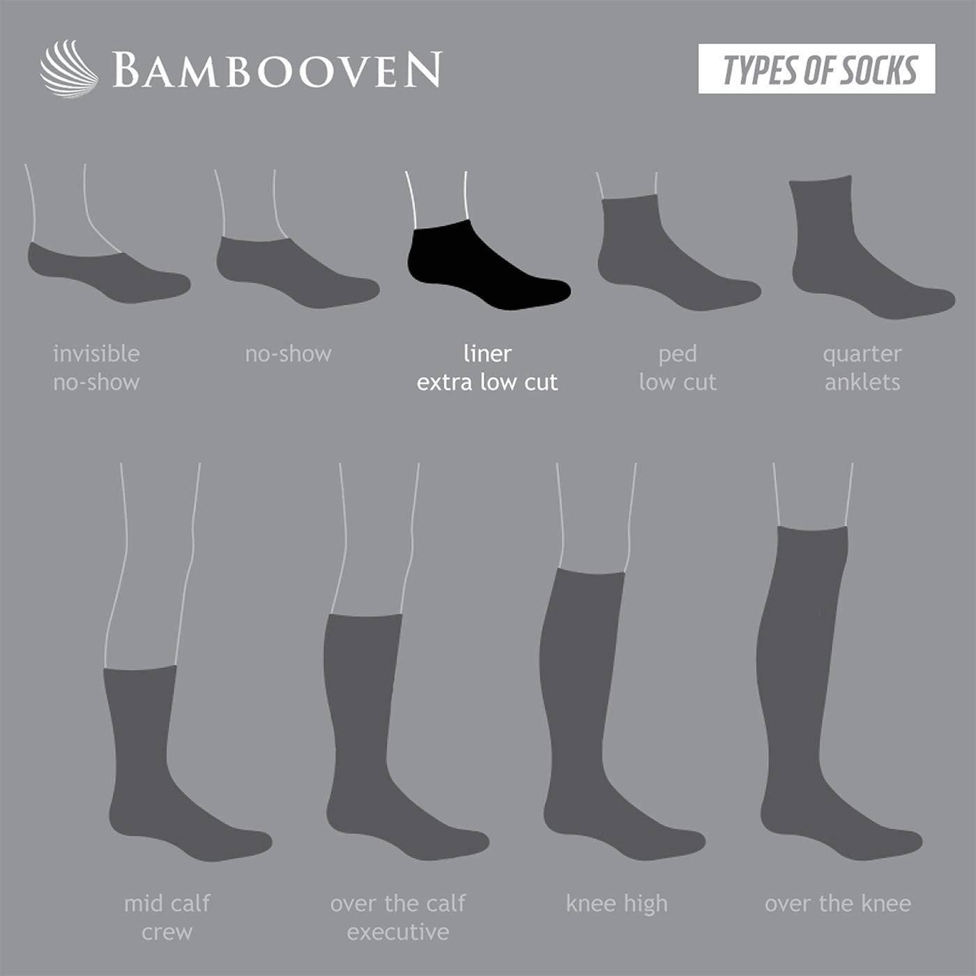 Bambooven Calcetines tobilleros casuales para mujer – Bambú premium, súper suaves, sin olores y transpirables, calcetines tobilleros, calcetines de corte bajo, calcetines deportivos, fibras de bambú de lujo (paquete de 6)-581