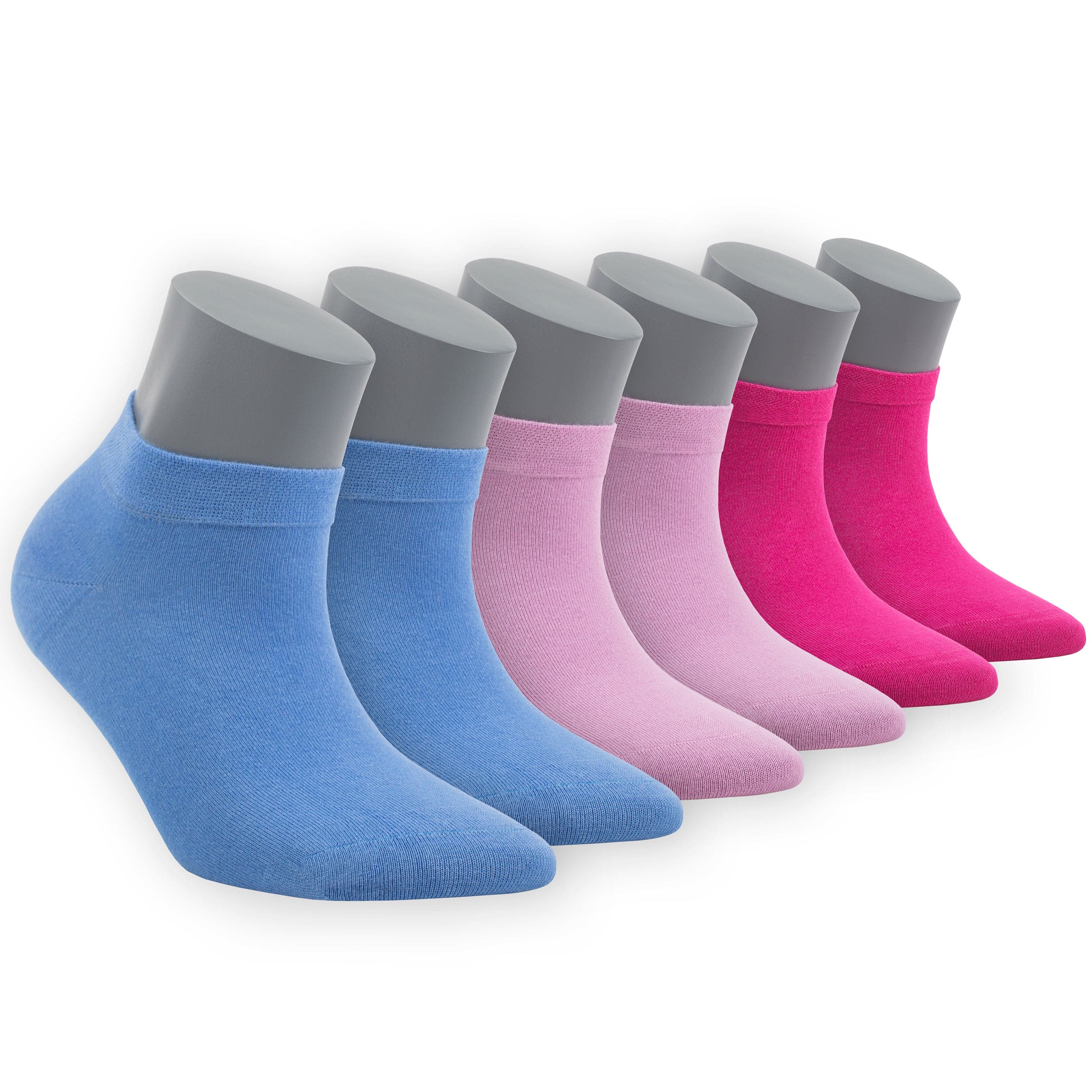 Bambooven Women’s Casual Ankle Socks – Soft & Breathable (6 Pack)