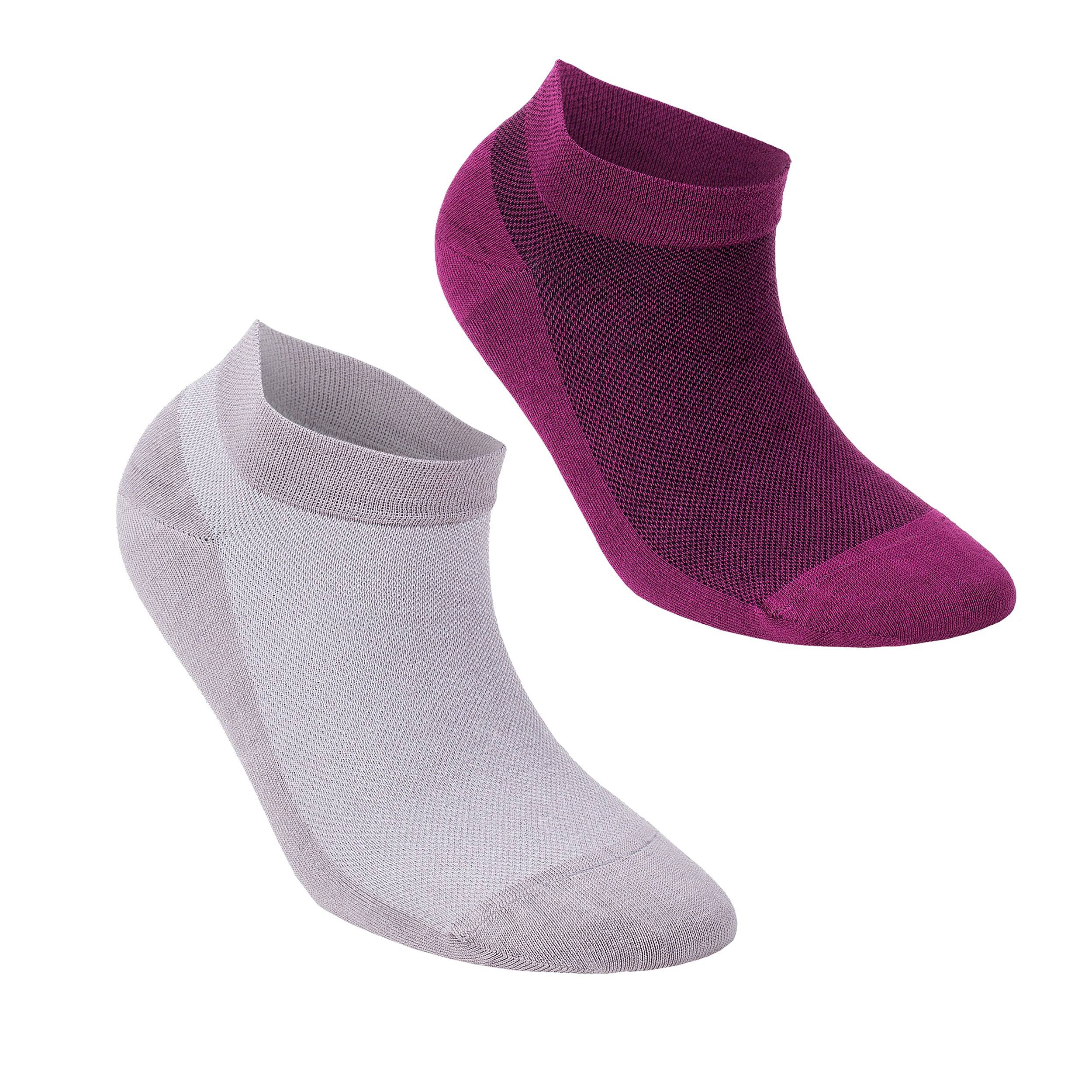 Bambooven Women’s Casual Ankle Socks – Soft & Breathable (8 Pack)-629 - Bambooven