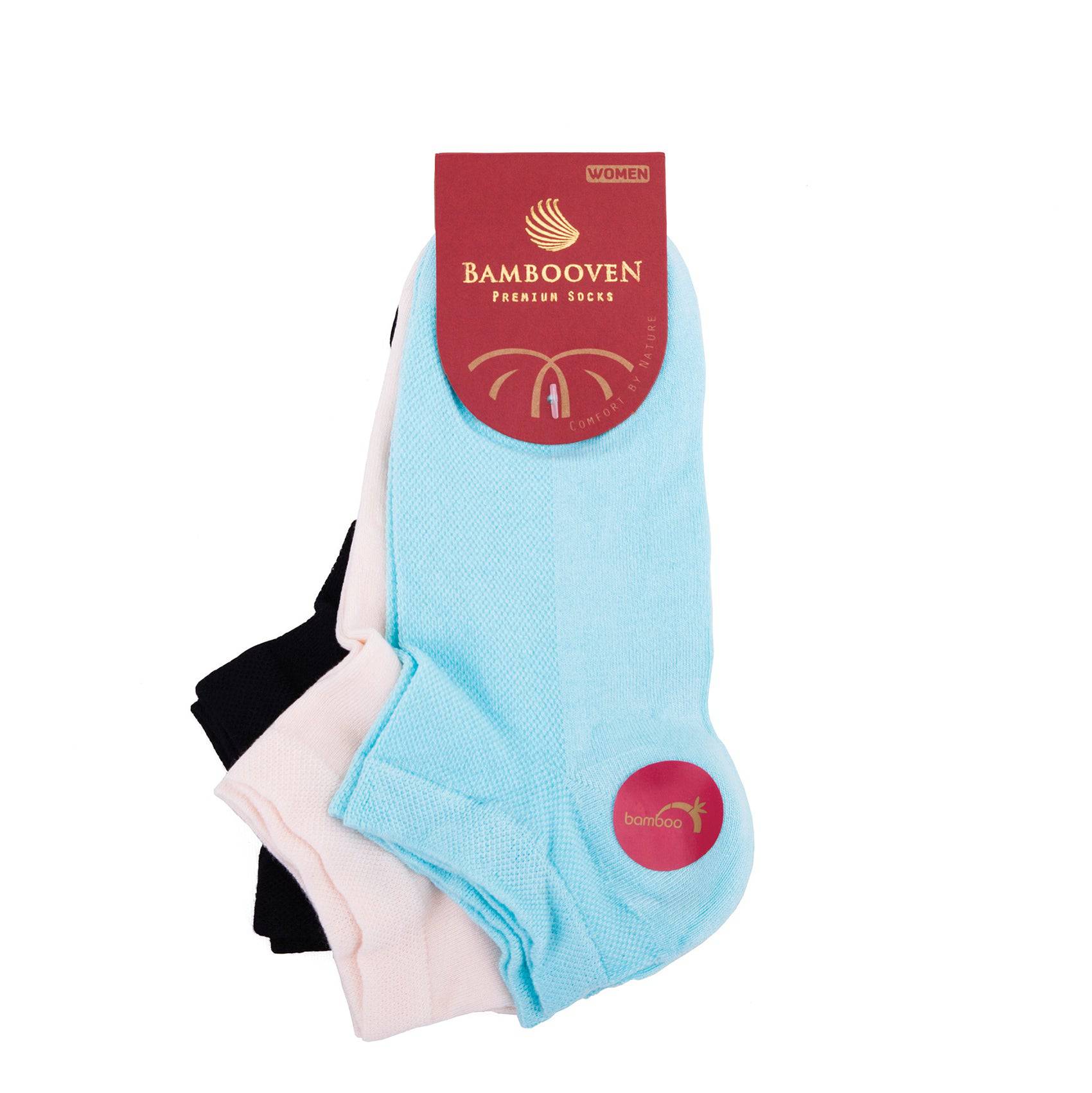 Bambooven Women’s Casual Ankle Socks – Soft, Odor-Free Bamboo (3 Pack) - Bambooven