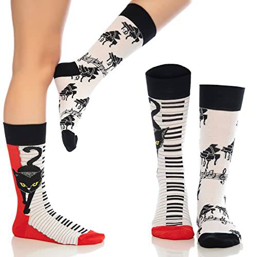 Bambooven Men & Women Fun Dress Socks –  (6 Pairs)