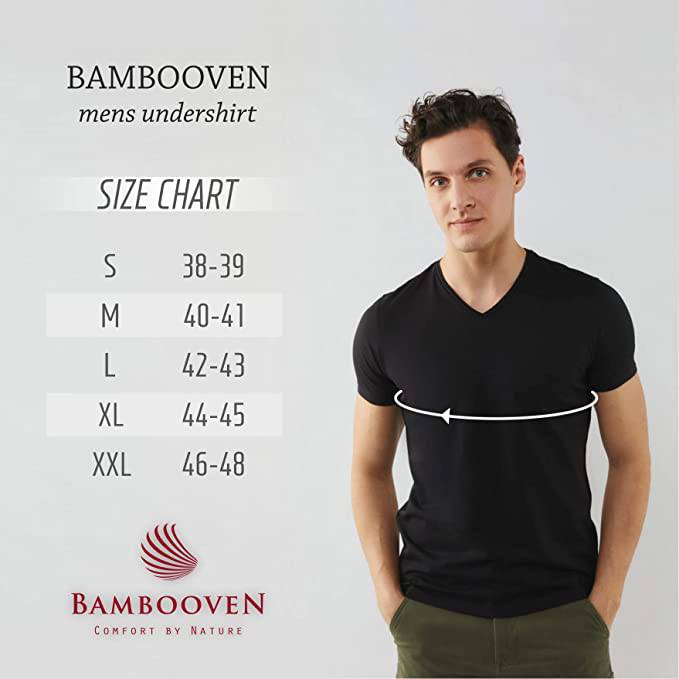 Bamboo Crew Neck Undershirts (3-Pack) - Bambooven