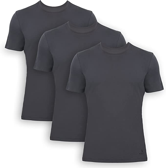 Bamboo Crew Neck Undershirts (3-Pack) - Bambooven