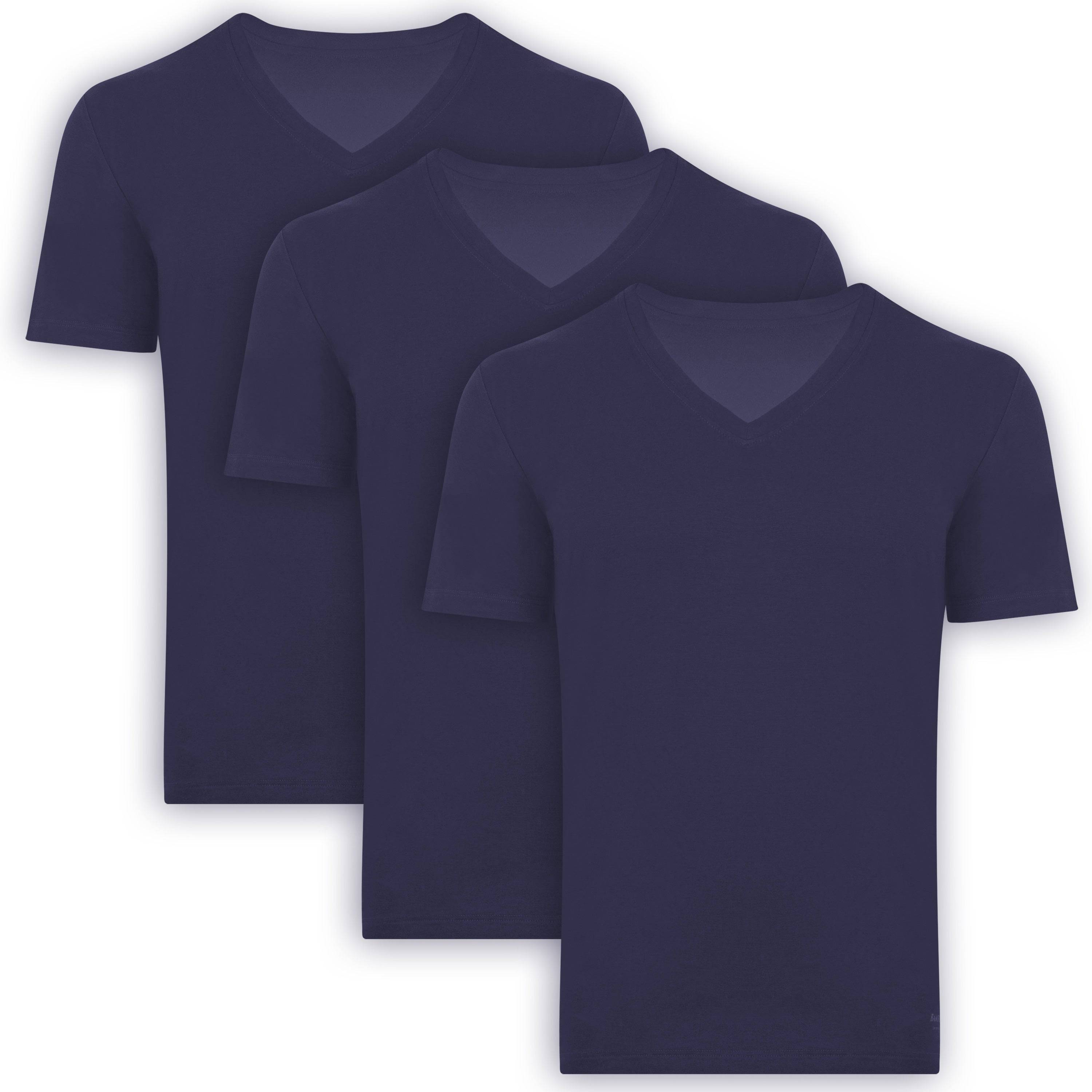 Bamboo V-Neck Undershirt (3 Pack) - Bambooven