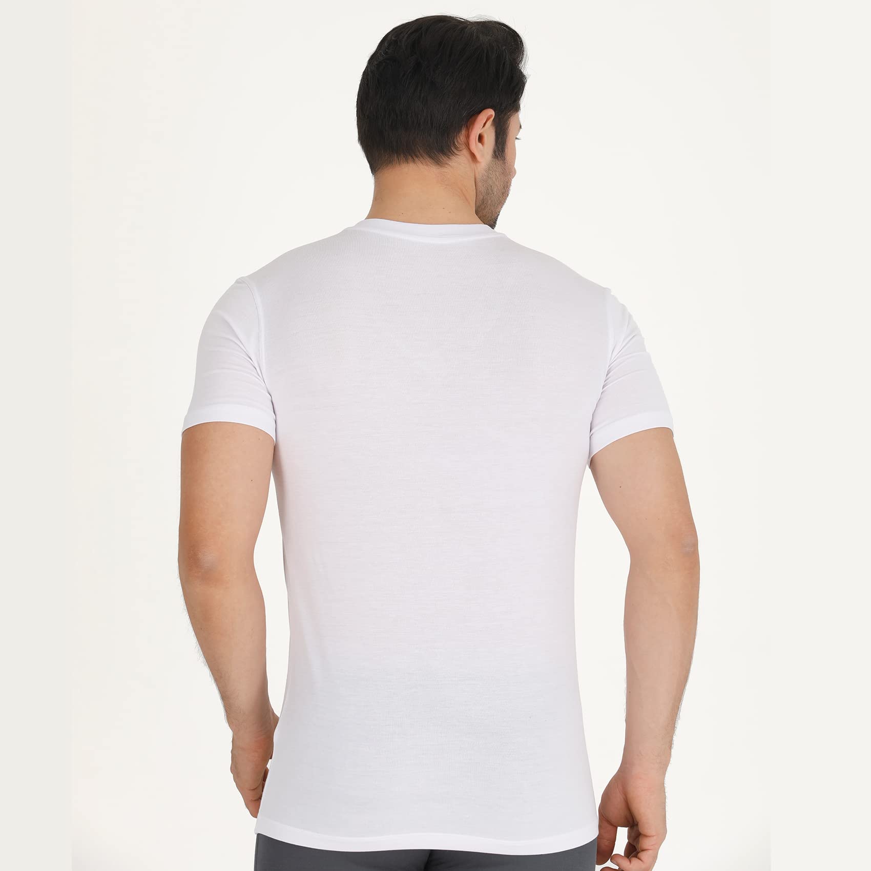 Bambooven Men’s V-Neck T-Shirt – (3 Pack)