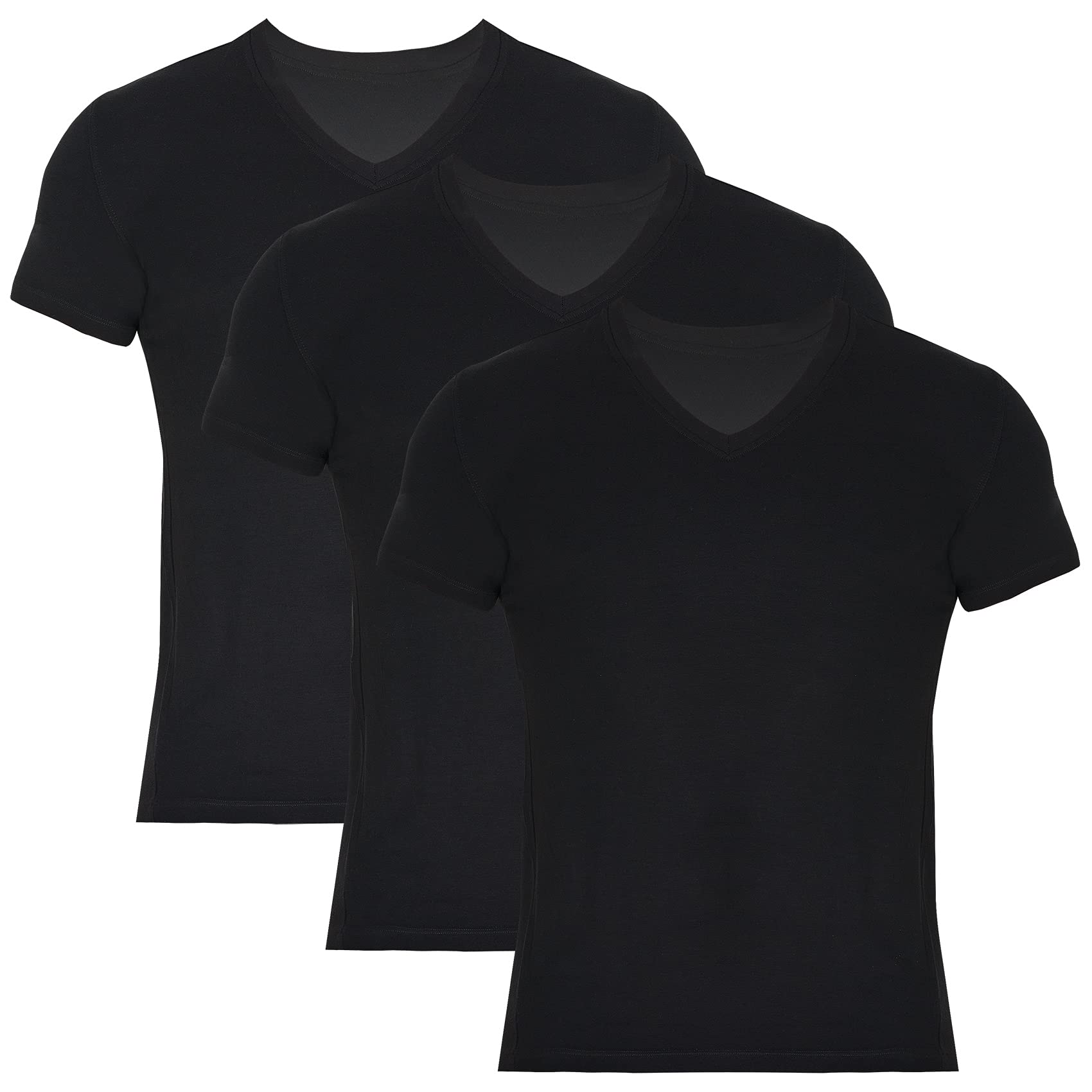 Bamboo V-Neck Undershirt (3 Pack)