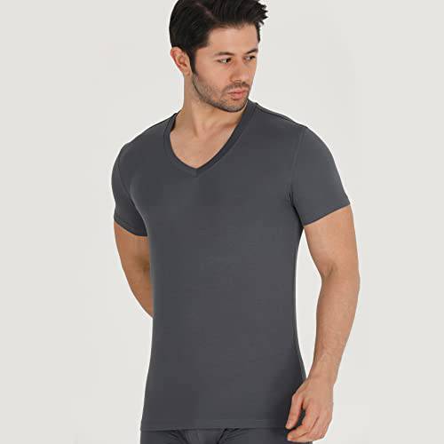 Bamboo V-Neck Undershirt (3 Pack) - Bambooven