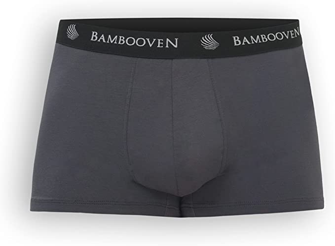 Bambooven Men’s Breathable Trunks with Pouch – Sweat-Wicking (4 Pack) - Bambooven